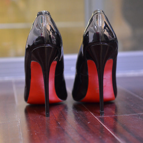 2016 Brand Women Pumps Spike Red Bottom Shoes High Heels Patent Leathe Stiletto Thin Heel Pointed Toe Wedding Women's Shoes 12CM