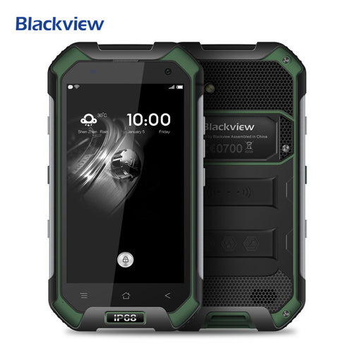 Blackview BV6000S Mobile phone 4.7 inch 1280x720 HD MT6737T Quad Core Android 6.0 2GB RAM 16GB ROM 8MP 4G LTE Waterproof IP68
