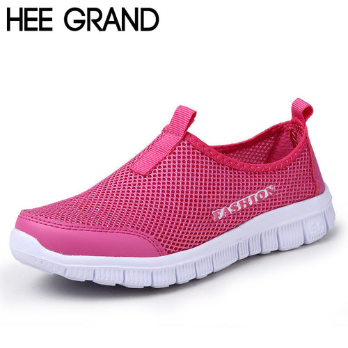 HEE GRAND Brand 2016 New Summer Casual Shoes Woman Network Soft Breathable Shoes Drop Shipping XMR199