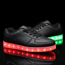 Led Luminous Shoes for Adults Women USB Led Light Up Shoes Glowing Chaussure Tenis Led Femme Flashing Lights Men Casual Shoes