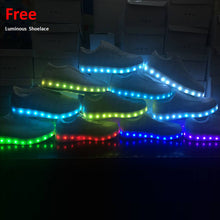 Led Luminous Shoes for Adults Women USB Led Light Up Shoes Glowing Chaussure Tenis Led Femme Flashing Lights Men Casual Shoes