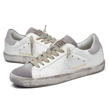 New Brand Designer 2016 Italy Golden Genuine leather Casual Men Shoes Goose All Sport Star Breathe Shoes Footwear Zapatillas