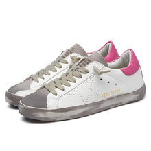 New Brand Designer 2016 Italy Golden Genuine leather Casual Men Shoes Goose All Sport Star Breathe Shoes Footwear Zapatillas