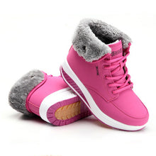 Women Snow boots Wedges Ankle Boots Fashion Slimming Swing Shoes Plush Solid Round Toe Platform Shoes Lady Casual Winter Boots